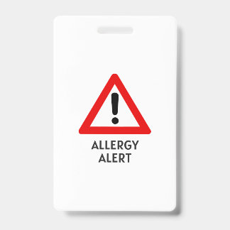 Mais-Allergie-Warnung Ausweis