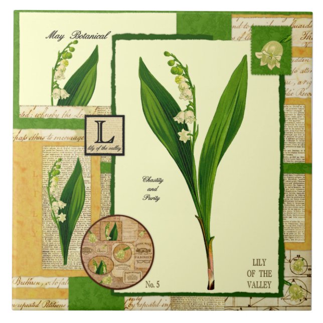 Mais Blume Fliese (Vorderseite)