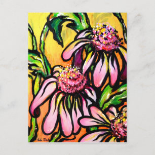 Mais-Blumen Postkarte