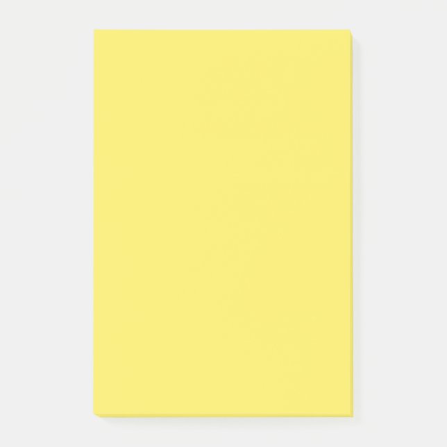 Mais Cool Vollfarbe Post-it Klebezettel (Vorderseite)