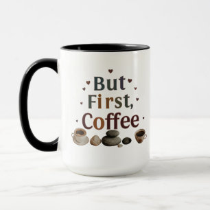 Mais D'Abord, Café - Élégant Combo Mug 15 oz