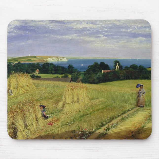Mais-Feld in der Insel von Wight Mousepad (Vorne)