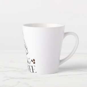 Mais First Coffee Blanc petit 12 oz Latte Mug