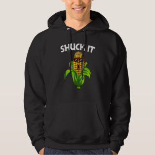 Mais für Männer Frauen Landwirtschaft Maiskolben L Hoodie