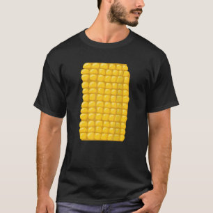Mais Halloween Kostüm Popcorn Maiskorn Landwirt T-Shirt