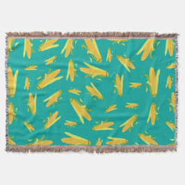 Mais im Cob-Muster Decke