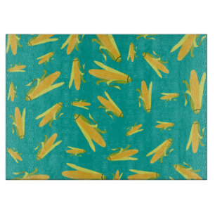 Mais im Cob-Muster Schneidebrett