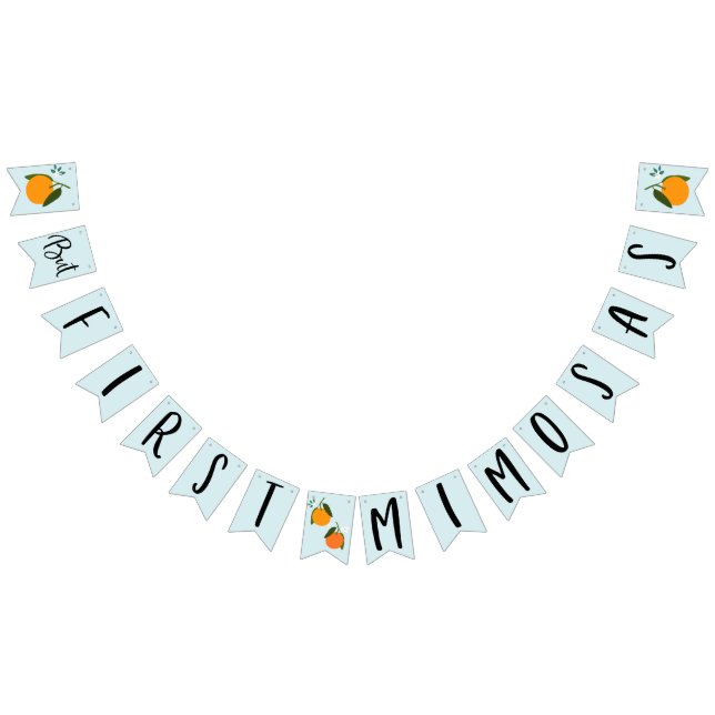 Mais Les Premiers Drapeaux Mimosas Bunting (Tout)