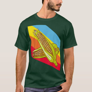 Mais Mais Gemüse Lebensmittel Vegan Vegetaria T-Shirt
