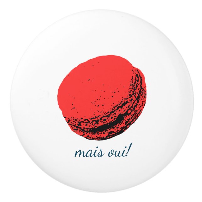 Mais oui! keramikknauf (Vorderseite)