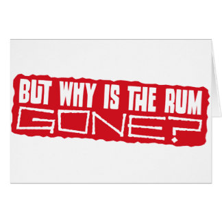 Mais pourquoi le rhum est-il allé ?