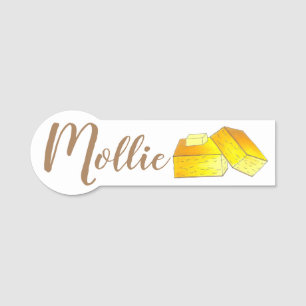 Maisbrot Butterbrot Soul Kochen Namensschild