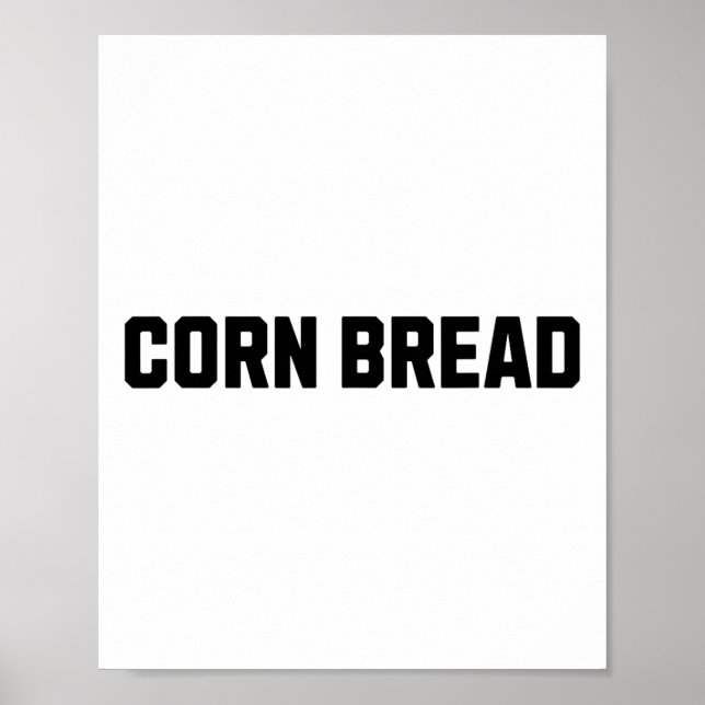 Maisbrot Funny Costume Halloween Poster (Vorne)