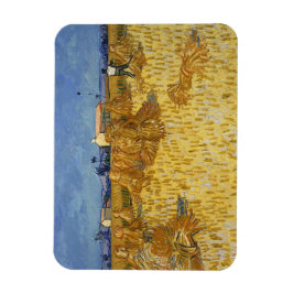 Maisernte in der Provence von Vincent Van Gogh Magnet