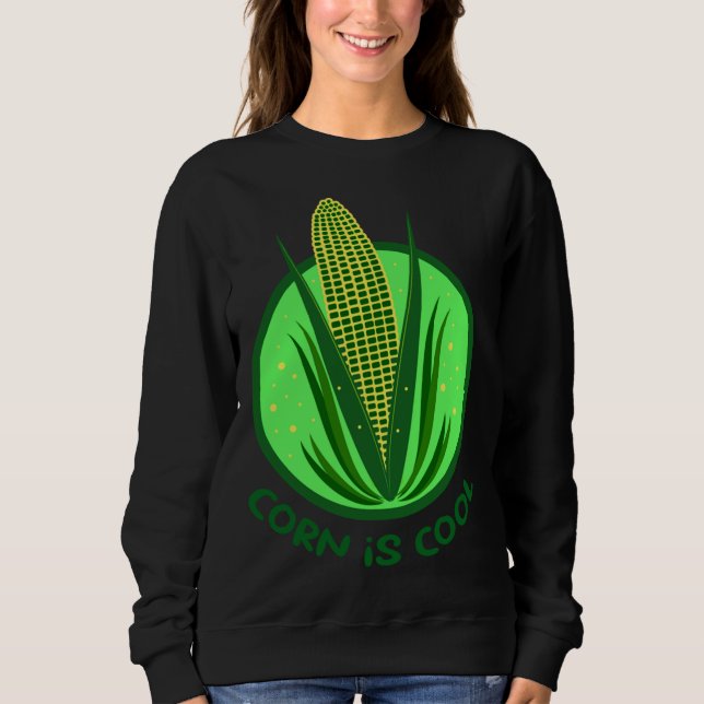 Maisfarm Mais Pflanze Getreide Gemüse Sweatshirt (Vorderseite)