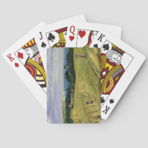 Maisfeld auf der Isle of Wight Spielkarten