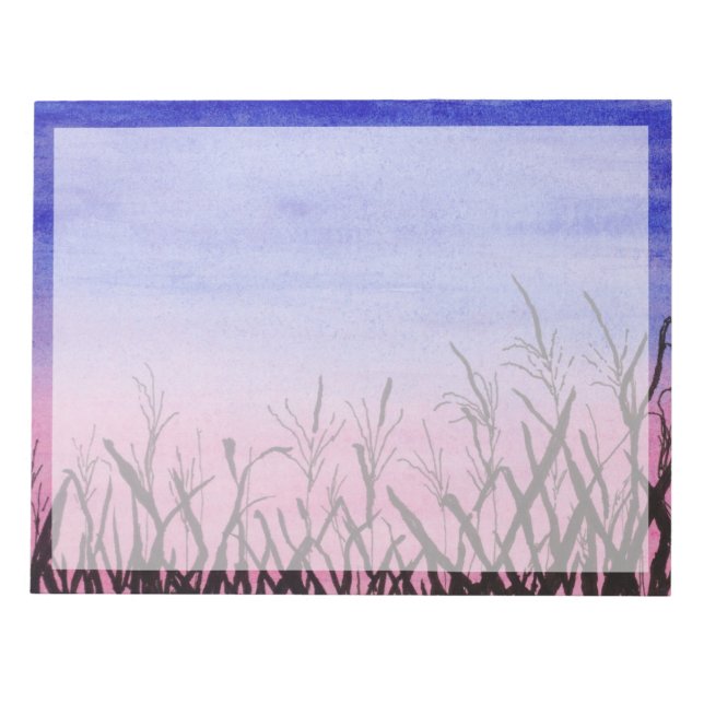 Maisfeld Notizblock (Vorderseite)