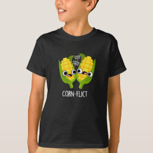 Maisflict Funny Mais Pun Dark BG T-Shirt