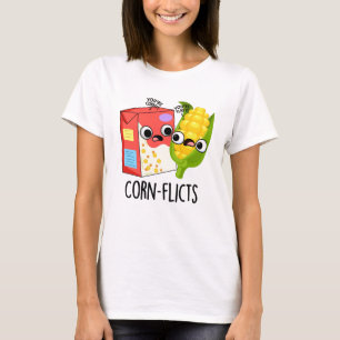 Maisflicts Funny Cornflake Corn Pun T-Shirt