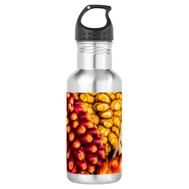 Maiskolben Edelstahlflasche (Vorderseite)
