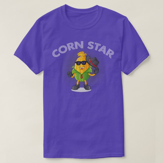 Maiskorn gesunde pflanzliche Erzeugnisse T-Shirt (Design vorne)
