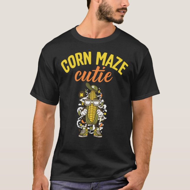 Maiskorn Verwirrt mit einem Cob Classic T - Shirt (Vorderseite)