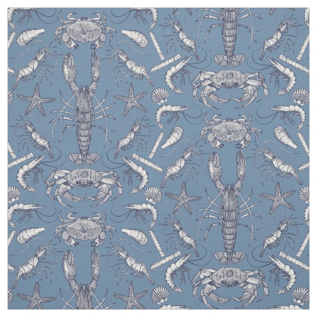 Maiskrebse Stoff (Muster)