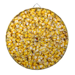 Maismakro als Hintergrundstruktur Dartscheibe