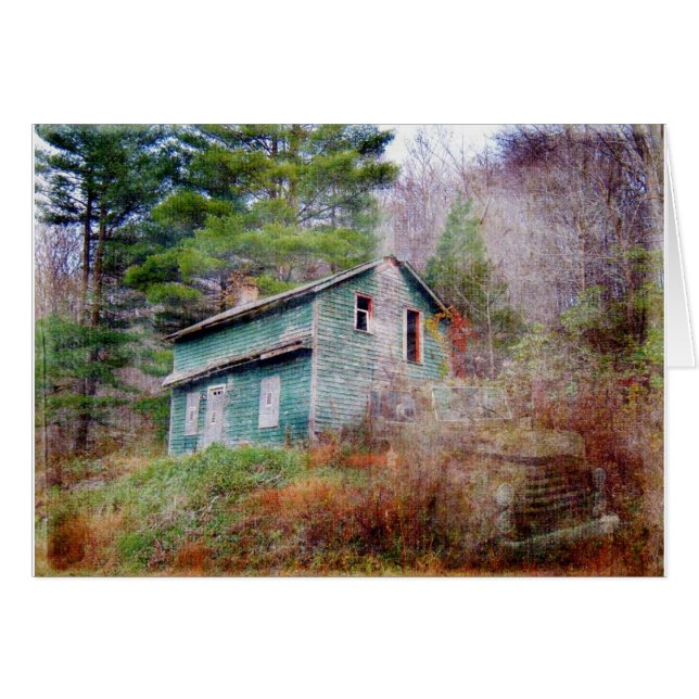 Maison abandonnée et Art numérique de camion (Devant horizontal)