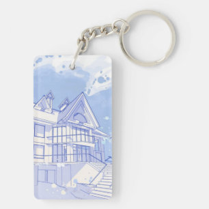 maison : aspiration d'aquarelle