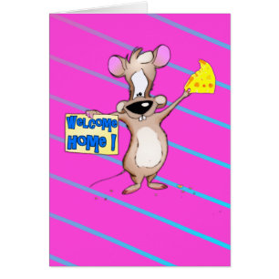 Maison bienvenue, de la souris