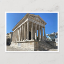 Maison Carrée in Nîmes, Frankreich Postkarte