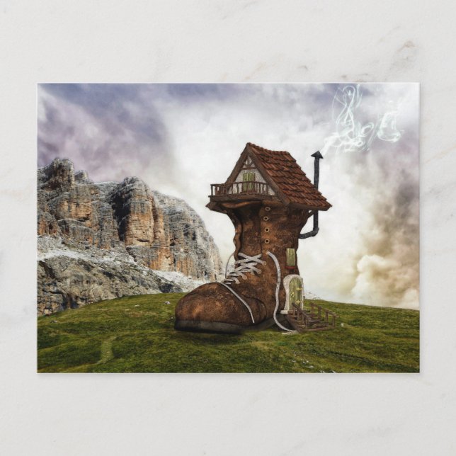 Maison chaussure postkarte (Vorderseite)