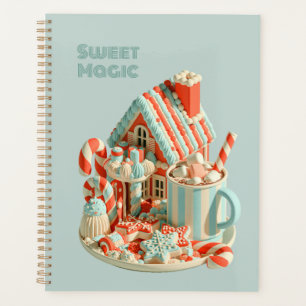 Maison de bonbons 3D Pastel Magie Sucrée