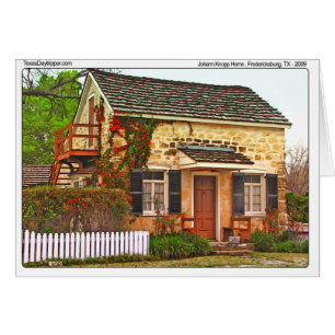 Maison de Johann Knopp, Fredericksburg, TX