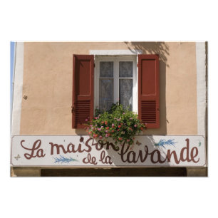 Maison de la Lavande, Place du Couwert, Fotodruck