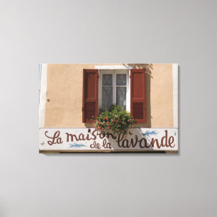 Maison de la Lavande, Place du Couwert Leinwanddruck