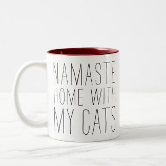 Maison de Namaste avec ma tasse de chats