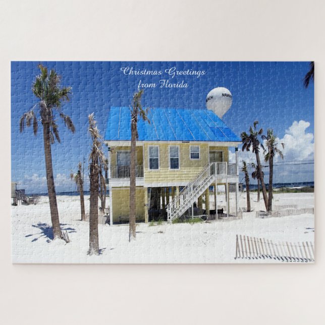 Maison de plage en Floride Jigsaw Puzzle (Horizontal)