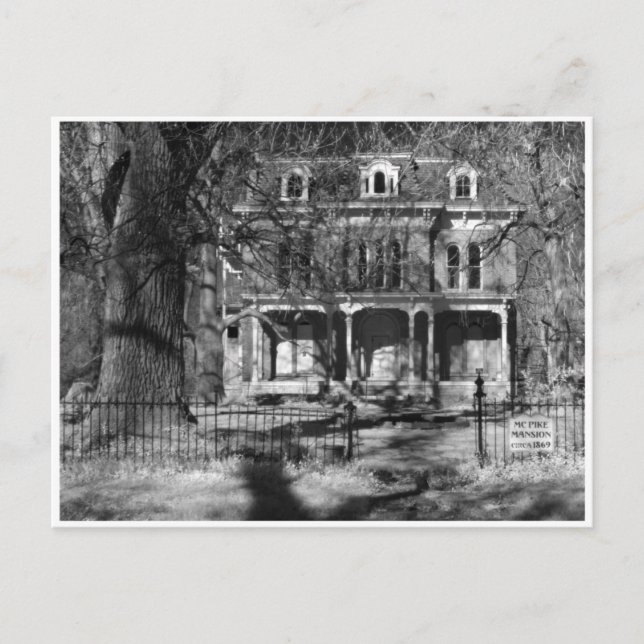 Maison des ombres, carte de cabinet (Devant)