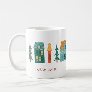 Maison d'hiver Café de vacances Mug