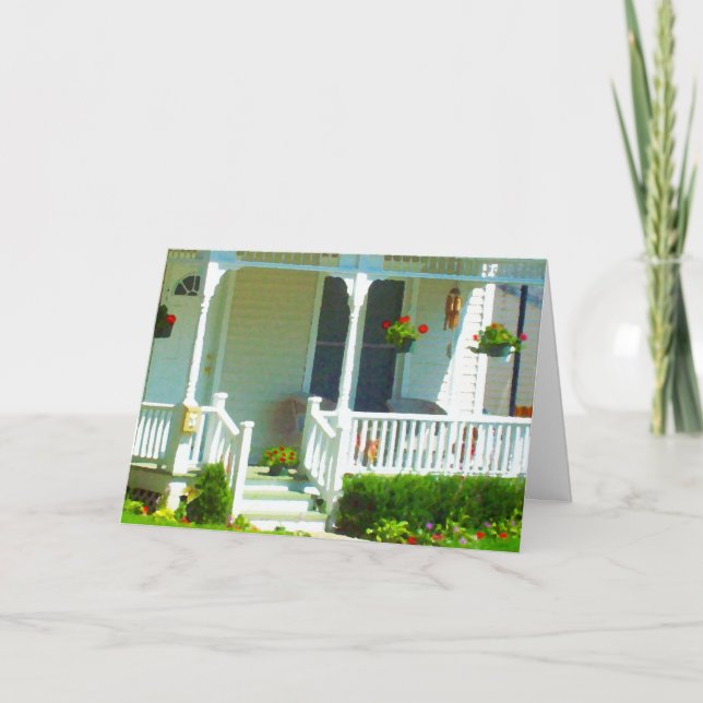 Maison douce à la maison - nouvelle carte (Devant)