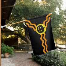 Drapeau de la ville de Saint-Louis - Halloween noi