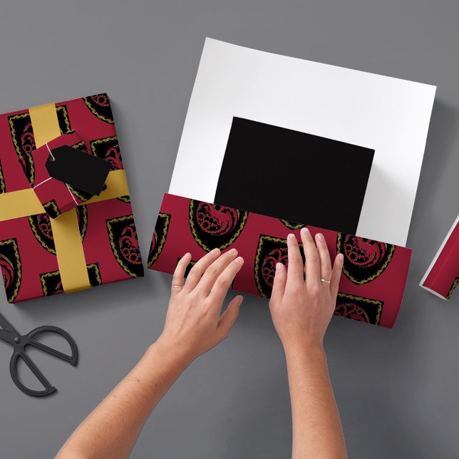 MAISON DU DRAGON Feuilles de papier à envelopper (Créateur téléchargé)