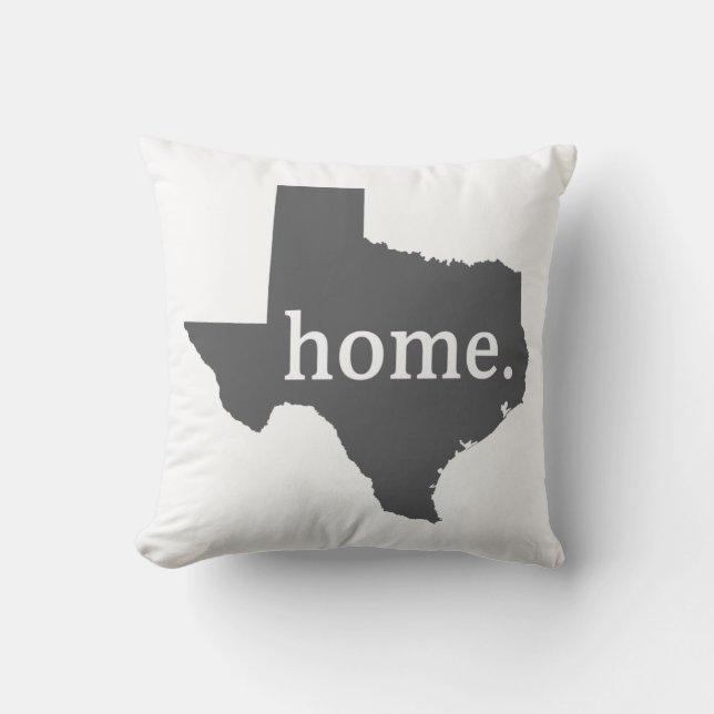 Maison du Texas. Coussin (Recto)