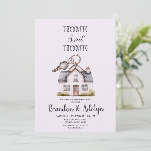 MAISON ET MAISON CLÉ INVITATION AU RÉCHAUFFEMENT (Debout devant)