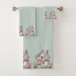 Maison Florale Fausse Patchwork Cottagecore