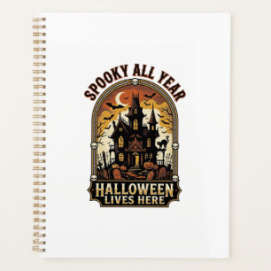 Maison Hantée Halloween Vintage Effrayant Toute An