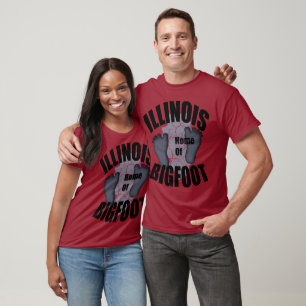 Maison Illinois de T-shirt Bigfoot