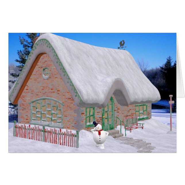 Maison père Noël (Devant horizontal)